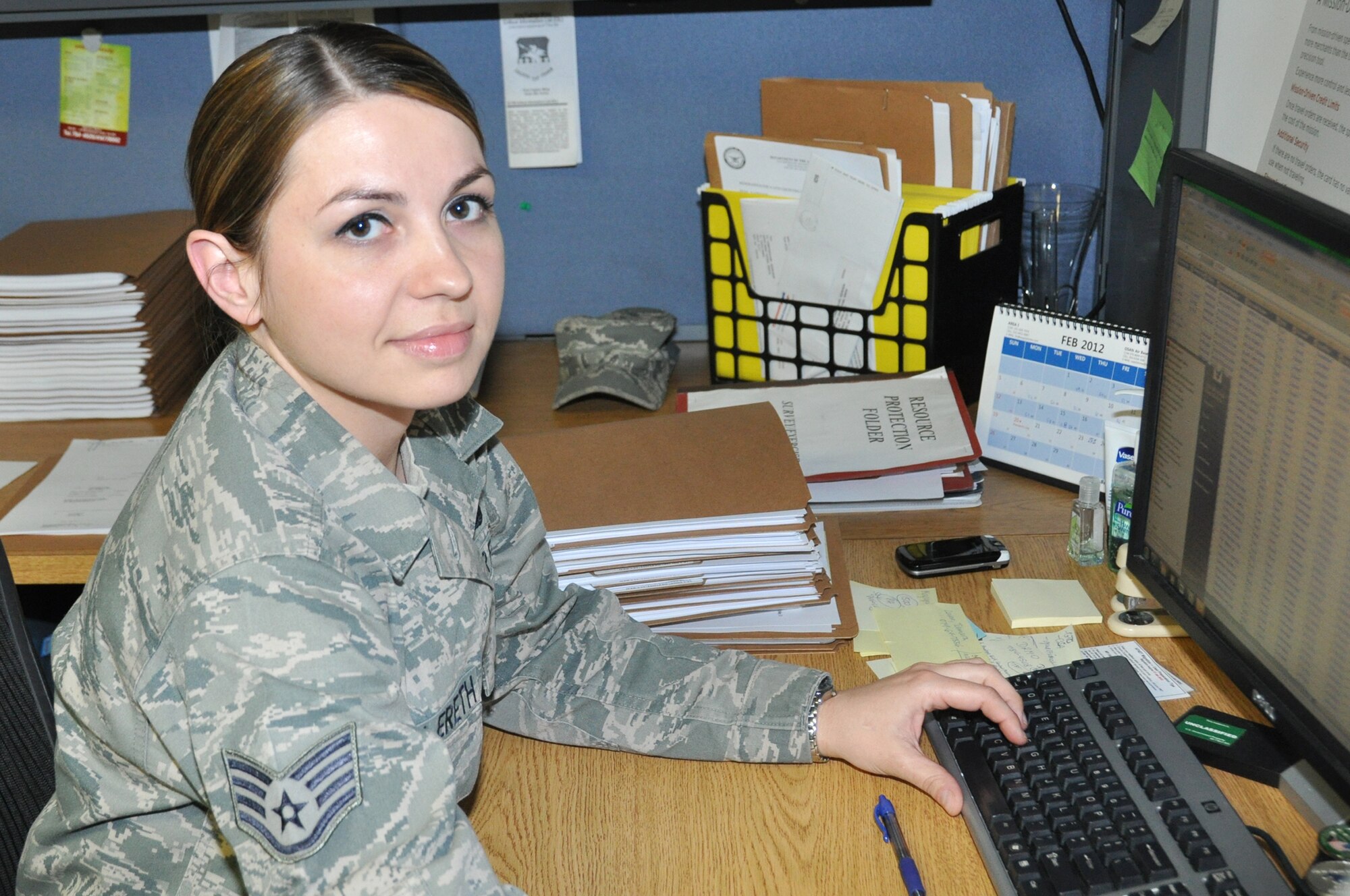 Staff Sgt. Anna Zyska Ereth, 51st Comptroller Squadron. (U.S. Air Force photo/Staff Sgt. Stefanie Torres)