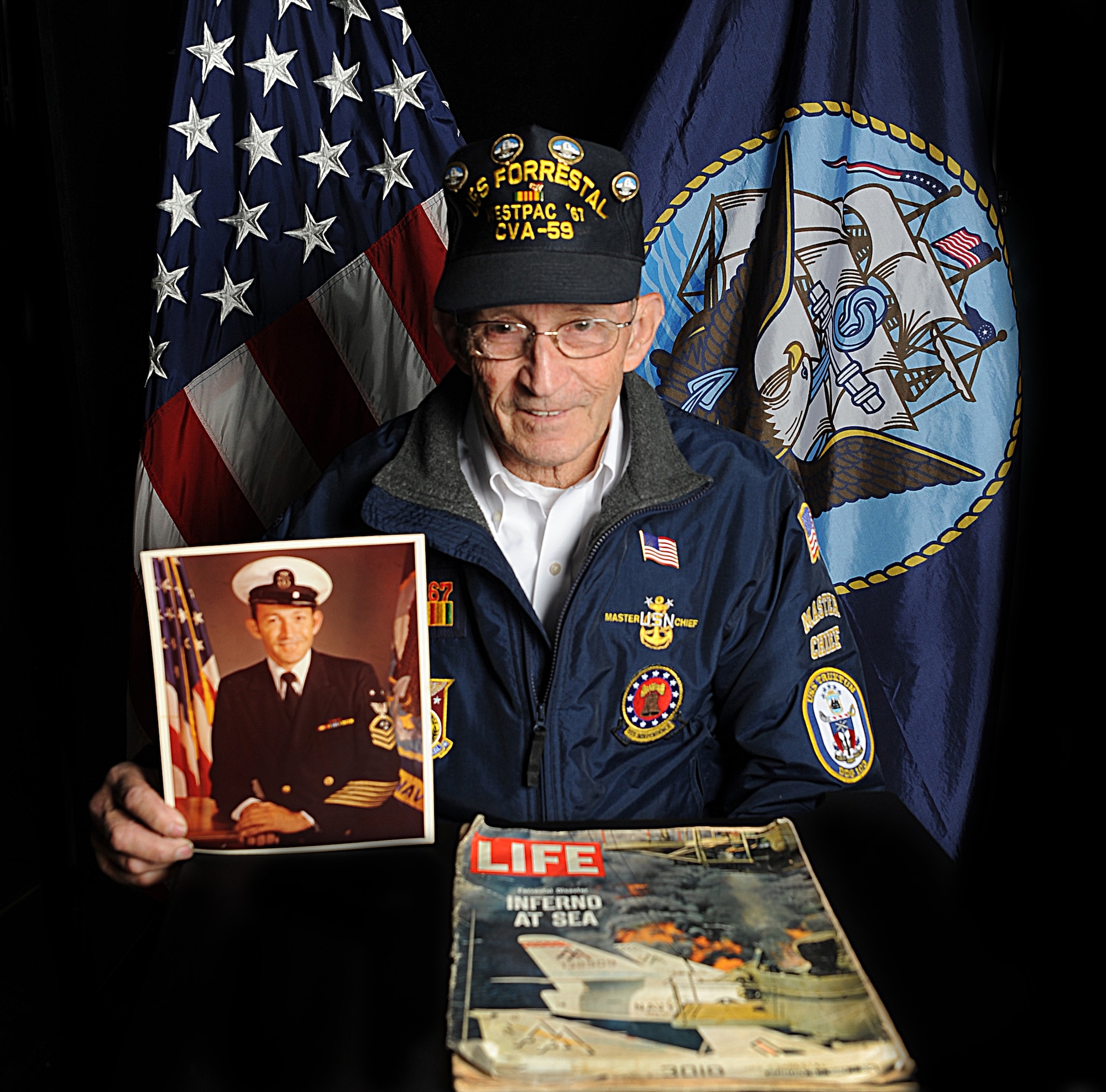 (Ret.) Master Chief Petty Officer Samuel Kirton dedicated more than 20-years to the U.S. Navy. Kirton circled the Equator, the Atlantic Ocean, the Arctic Circle and thousands of miles of deep blue seas numerous times. He currently works in the heating, venting and air conditioning shop at Joint Base Charleston - Air Base. (U.S. Air Force Photo / Airman 1st Class Ashlee Galloway)