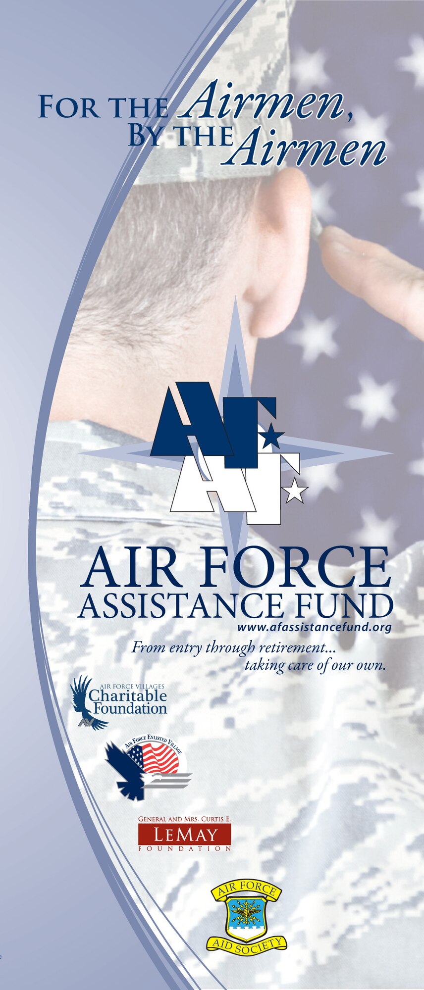 The Air Force Assistance Fund kicked off March 5, 2012, at Dover Air Force Base, Del., and runs through April 15. Liberty Wing members can contribute through their unit representative or online at www.afassistancefund.org. (Courtesy photo)