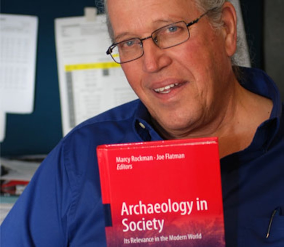 SACRAMENTO, Calif. -- Richard Perry, U.S. Army Corps of Engineers Sacramento District archaeologist, contributed to a national publication regarding the value of archaeology in modern society. (Army photo by Robert Kidd) 