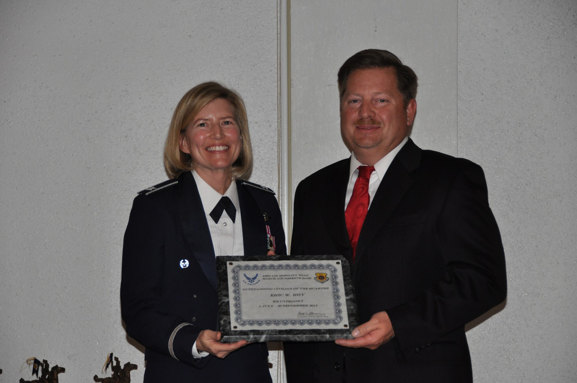 Annual 452nd AMW Awards Banquet (U.S. Air Force photo by MSgt Mike Blair)