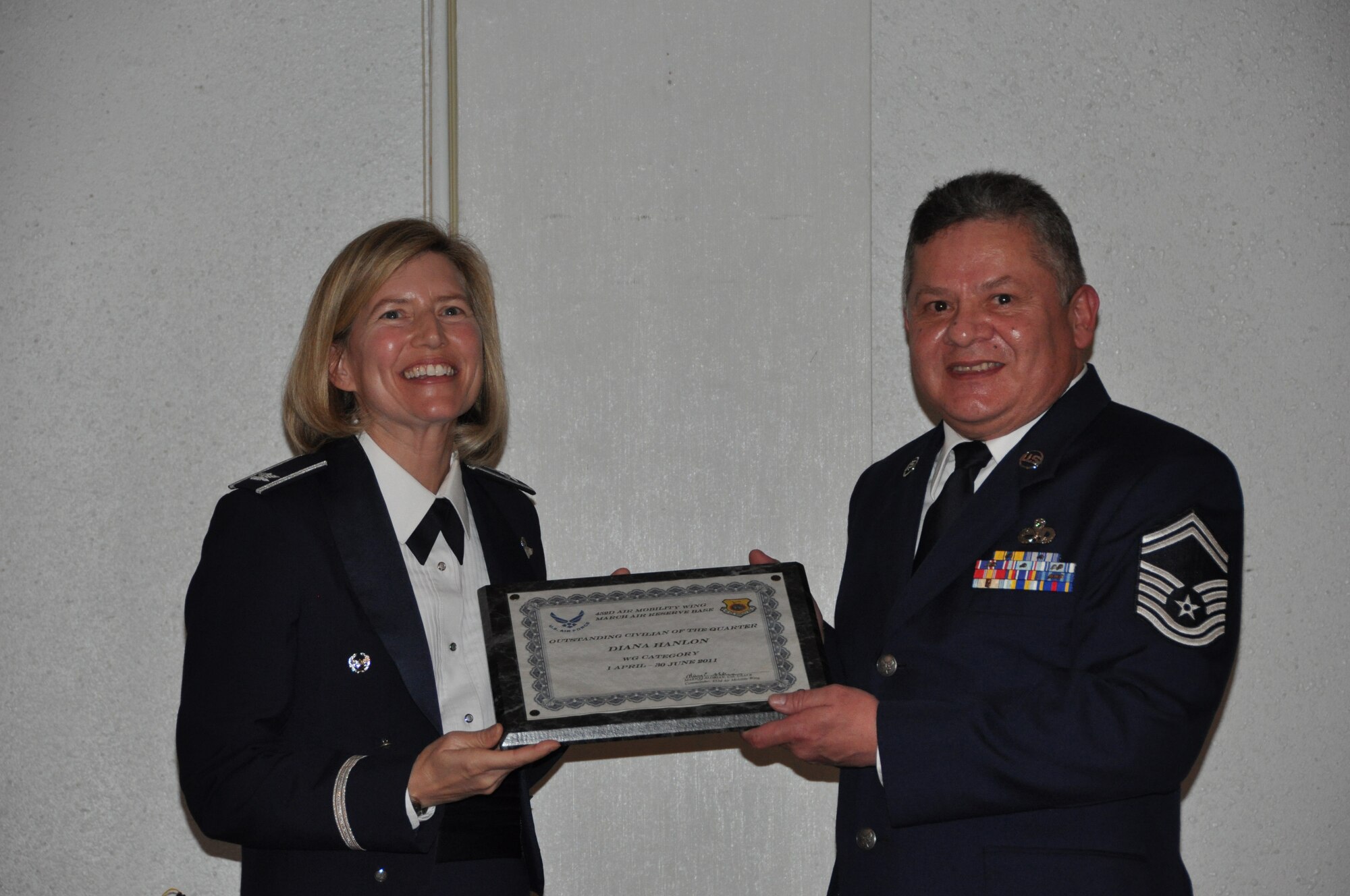 Annual 452nd AMW Awards Banquet (U.S. Air Force photo by MSgt Mike Blair)