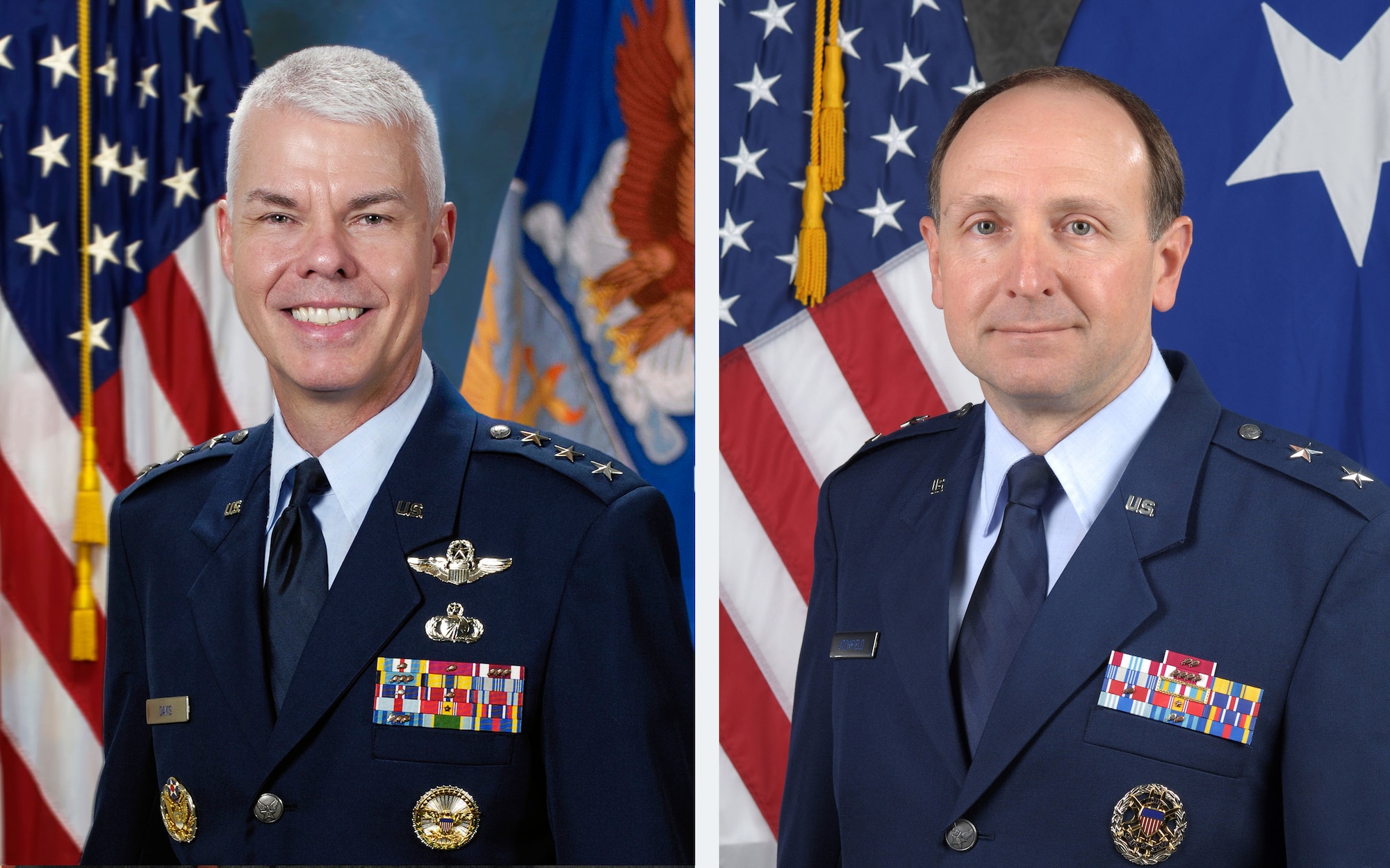 Lt. Gen. Charles R. Davis & Maj. Gen. Bruce A. Litchfield
