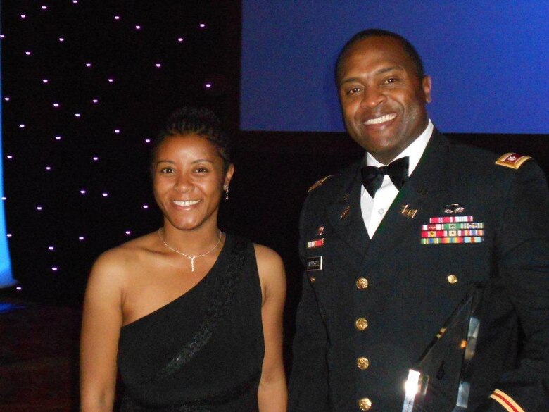 PHILADELPHIA — Lt. Col. Anthony Mitchell and Tamika McDowell attend the Black Engineer of the Year conference here, Feb. 16-18.