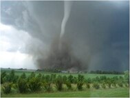 Tornadoes have been reported in every state in the US and also in every season. They most often occur between 3 p.m. and 9 p.m., according to Staff Sgt. Amber R. Okubo, a  633rd Civil Engineer Squadron Emergency Management journeyman. (Courtesy photo)