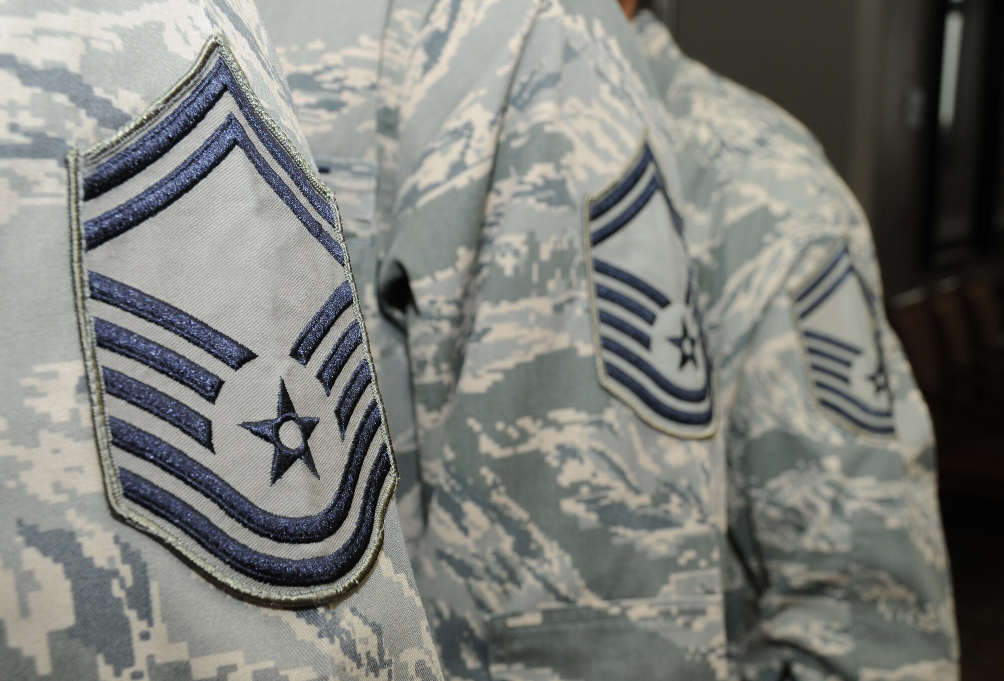 Fourteen Master Sgts. were selected for promotion to the rank of Senior Master Sgt. at Keesler Air Force Base, Miss., March 8, 2012.  (U.S. Air Force photo illustration by Kemberly Groue)