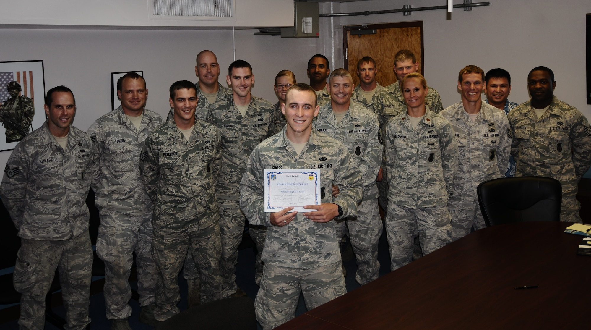 Andersen's Best : A1C Christopher Gross > Andersen Air Force Base ...