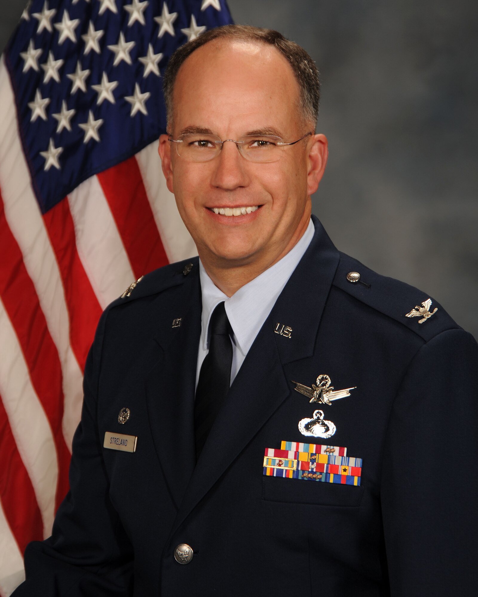 Col. Arnold H. Streland, director, Space Superiority Systems Directorate is the recipient of the National Space Club's 2012 General Bernard A. Schriever Award. Official U.S. Air Force Photo.
