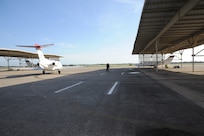Robert Riojas, 12th Flying Traing Wing Maintenance Division, launches a T-1 Jayhawk aircraft from the 99th Flying Training Squadron on Joint Base San Antonio-Randolph March 6, 2012. The 99th FTS is an important part of the Pilot Instructor Training program at JBSA-Randolph. (U.S. Air Force photo by Rich McFadden) (released)