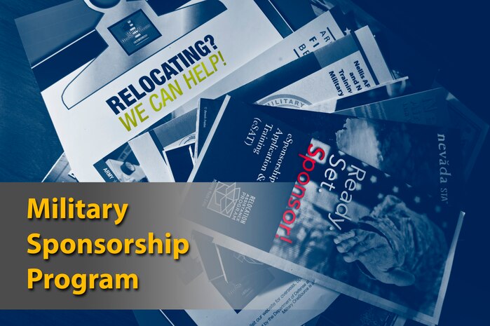 The Airman and Family Readiness Center offers a variety of handouts and information sources to help sponsors build sponsor packages for newcomers. A sponsor's job is to make a move as easy for newcomers as possible. (U.S. Air Force photo illustration by Senior Airman Jack Sanders)
