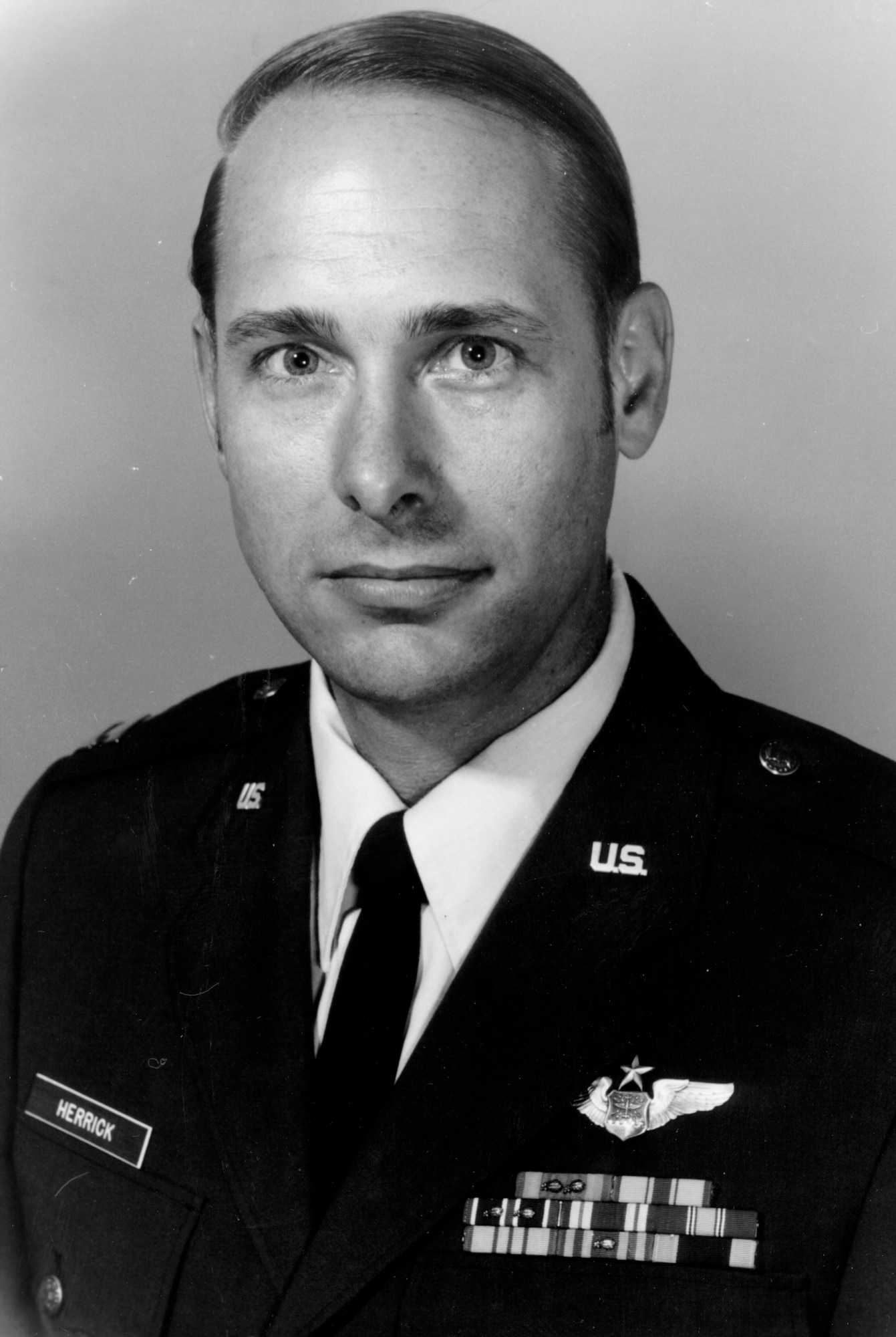 Capt. Kenneth L. Herrick was born in Columbia, S.C., on Jan. 19, 1946. He received a Bachelor’s Degree in Aeronautical Engineering from the University of Illinois and was commissioned a 2nd Lt. in 1970.