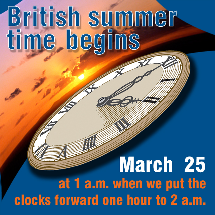 The history of British Summer Time > Royal Air Force Mildenhall > RAF Mildenhall News