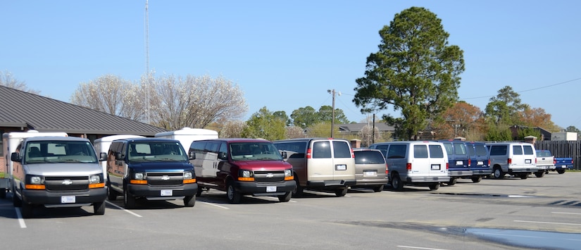 The 628th Logistics Readiness Squadron Vehicle Operations section operates 70 vehicles ranging from sedans to buses, utility trucks and full 18-wheel tractor/trailer combinations that transport personnel and materials. They are located at building 412 on the Air Base. (U.S. Air Force photo by Senior Airman Anthony J. Hyatt)