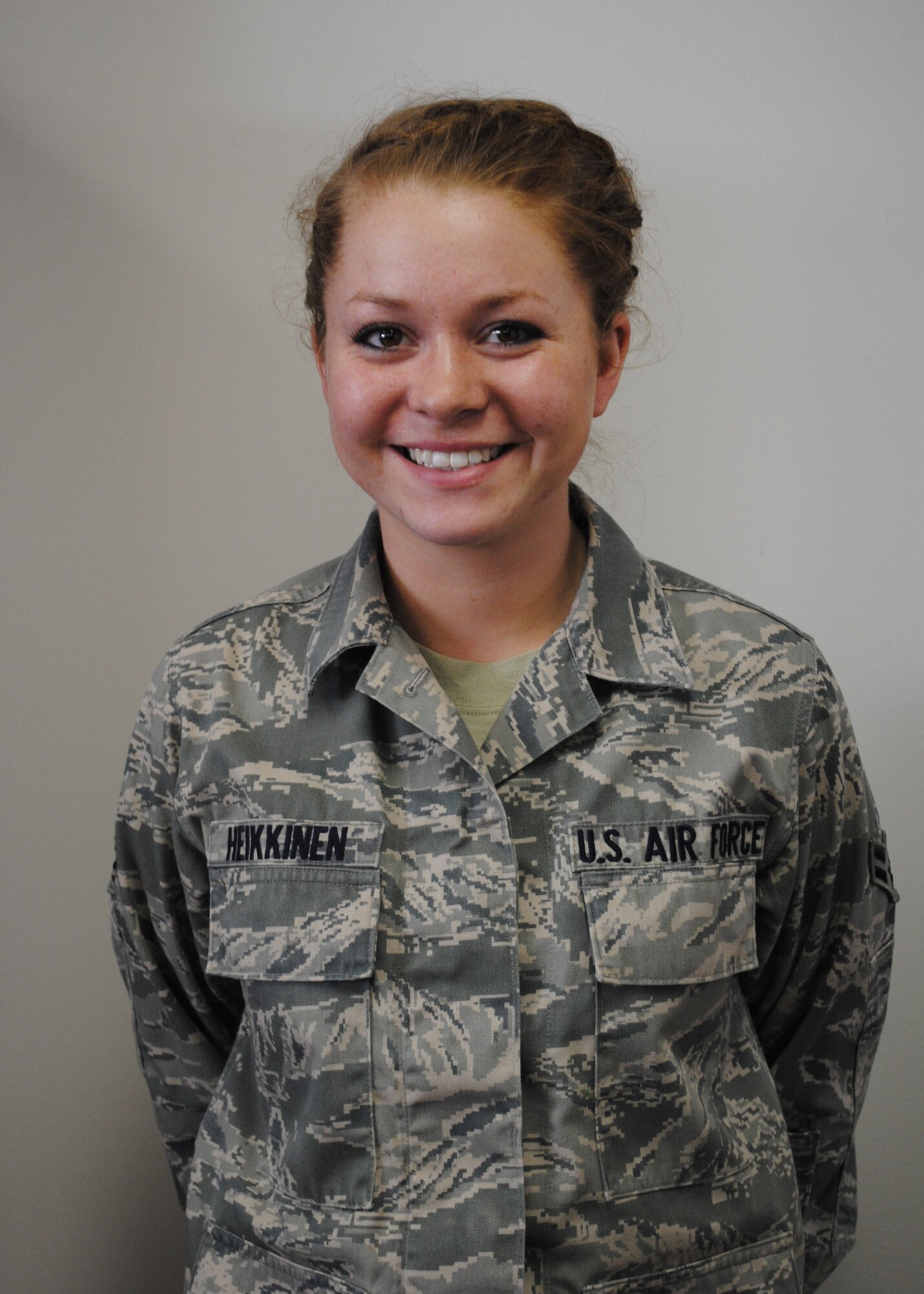 Airman 1st Class Katrina Heikkinen, Airman's Council assistant events coordinator (U.S. Air Force photo/Senior Airman Kristina Overton)