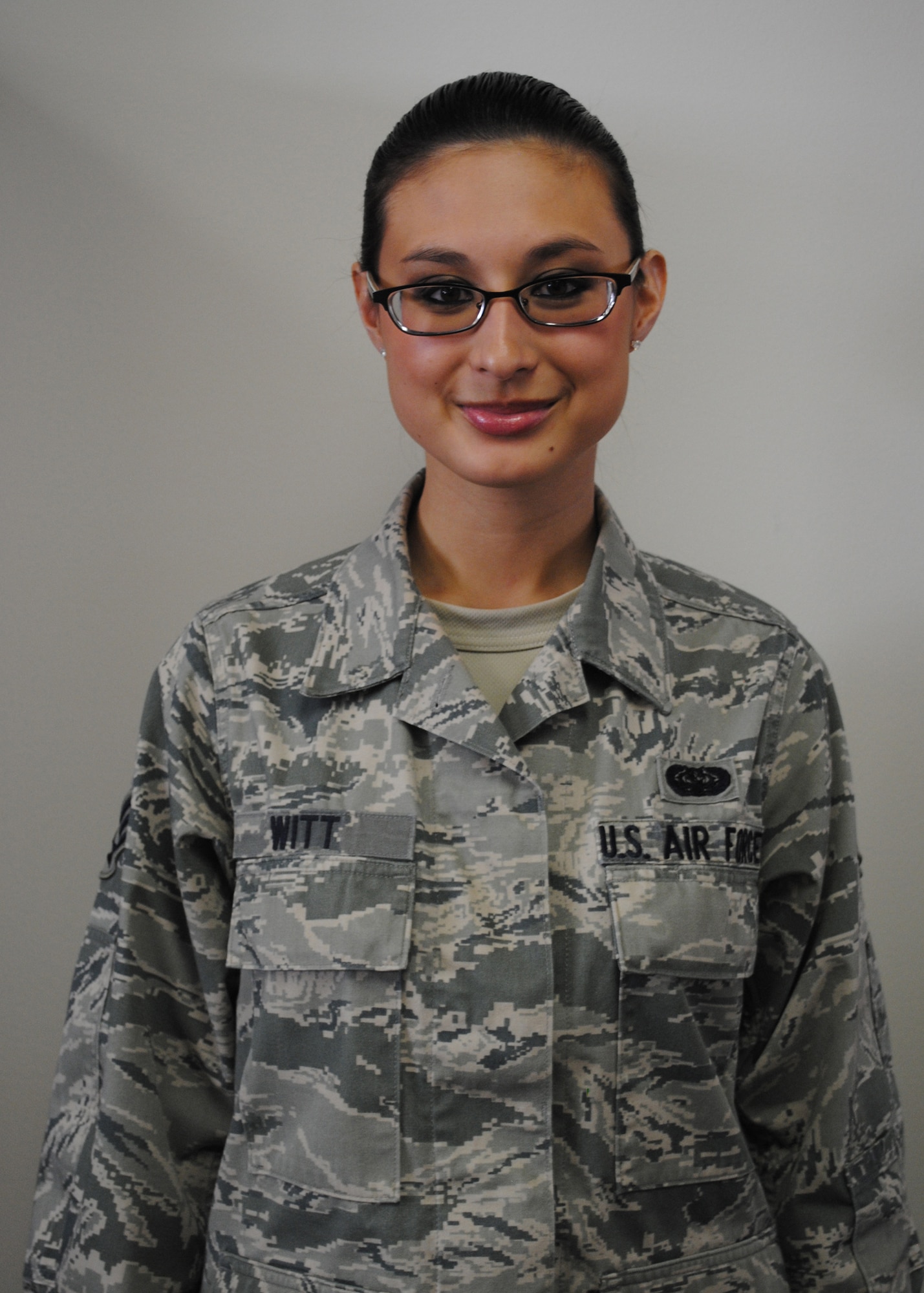 Senior Airman Sharlene Witt, Airman's Council vice president. (U.S. Air Force photo/Senior Airman Kristina Overton)