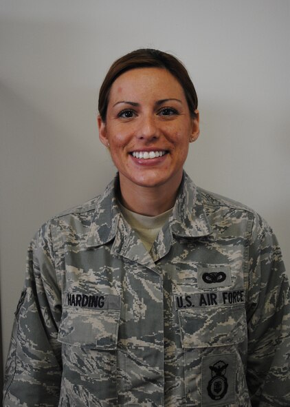 Airman 1st Class Rachel Harding, Airman's Council treasurer. (U.S. Air Force photo/Senior Airman Kristina Overton)
