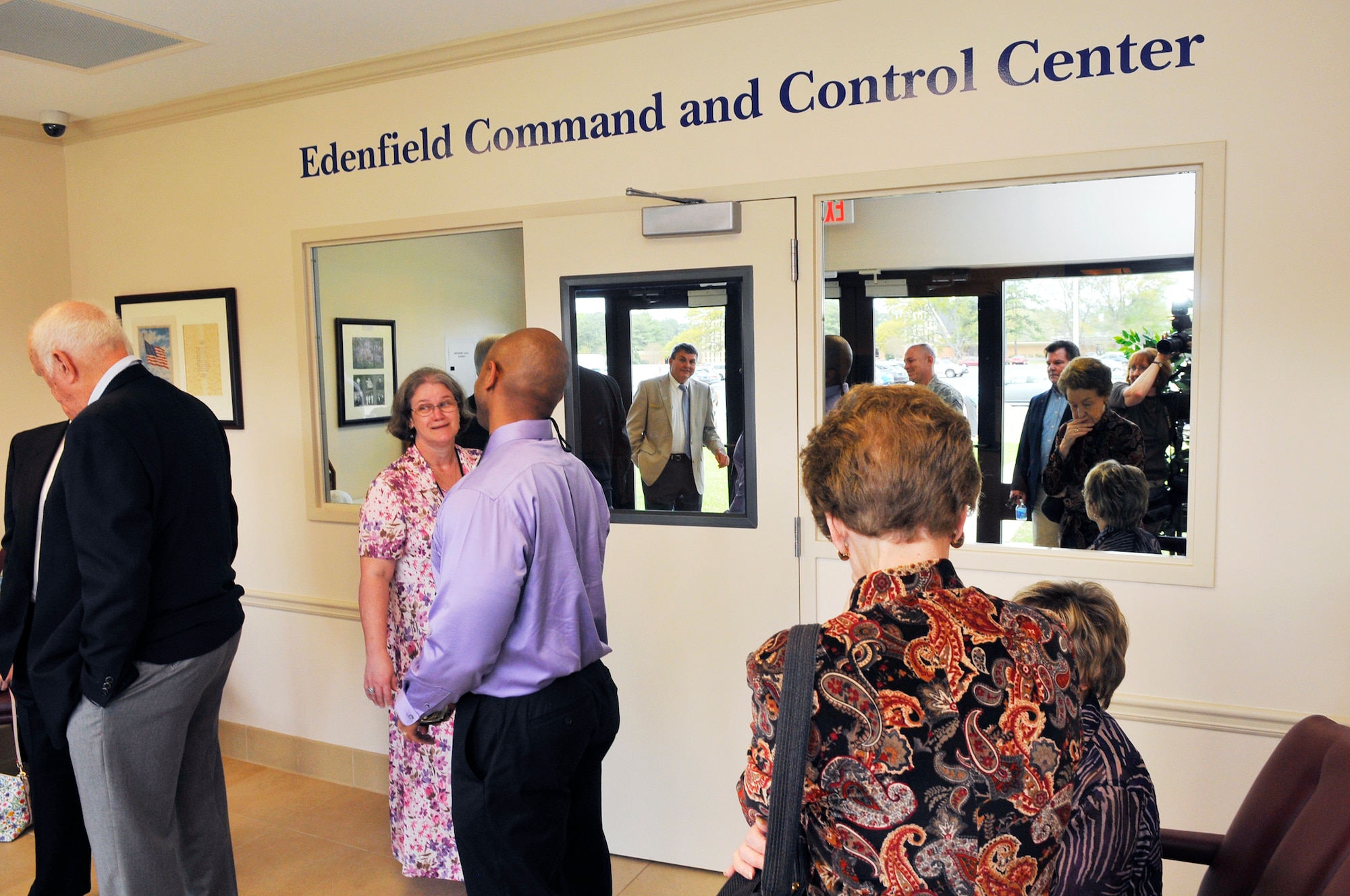 The Edenfield Command and Control Center is named after  Col. Billy G. Edenfield. (U. S. Air Force photo by Sue Sapp)