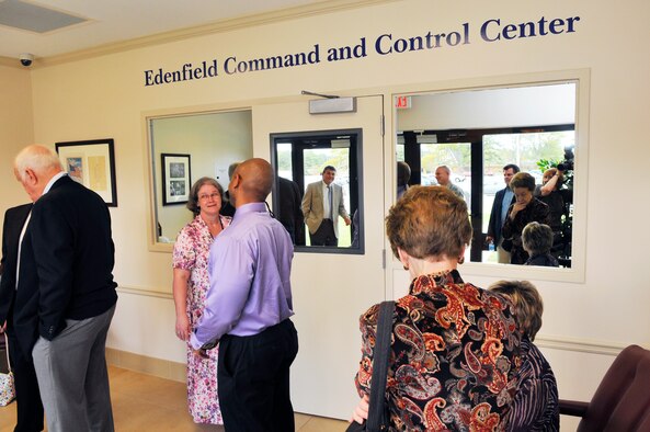 The Edenfield Command and Control Center is named after  Col. Billy G. Edenfield. (U. S. Air Force photo by Sue Sapp)