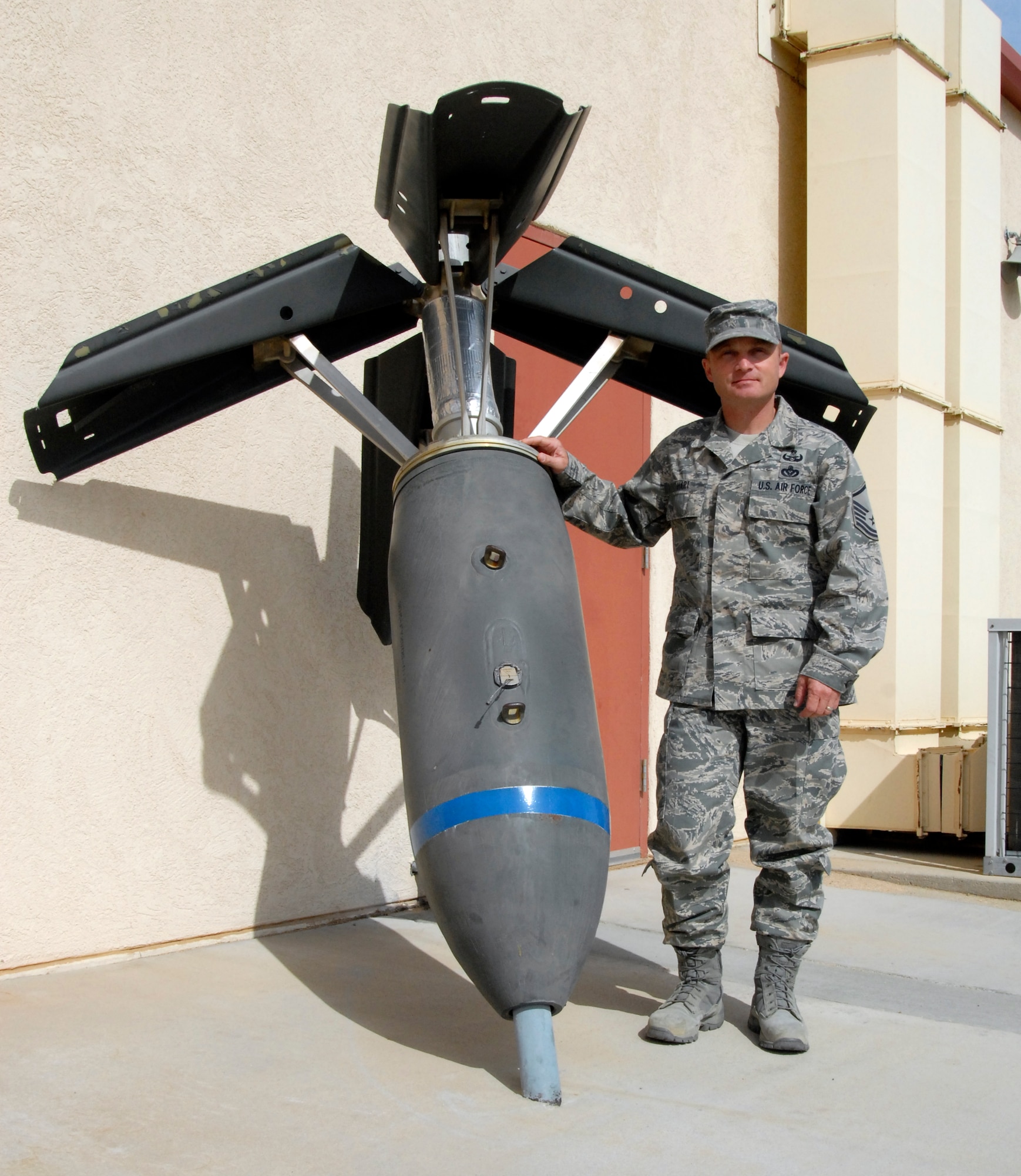 Master Sgt. Denny Hart, this week's Team Edwards Warrior of the Week. (Air Force photo by Kenji Thuloweit)