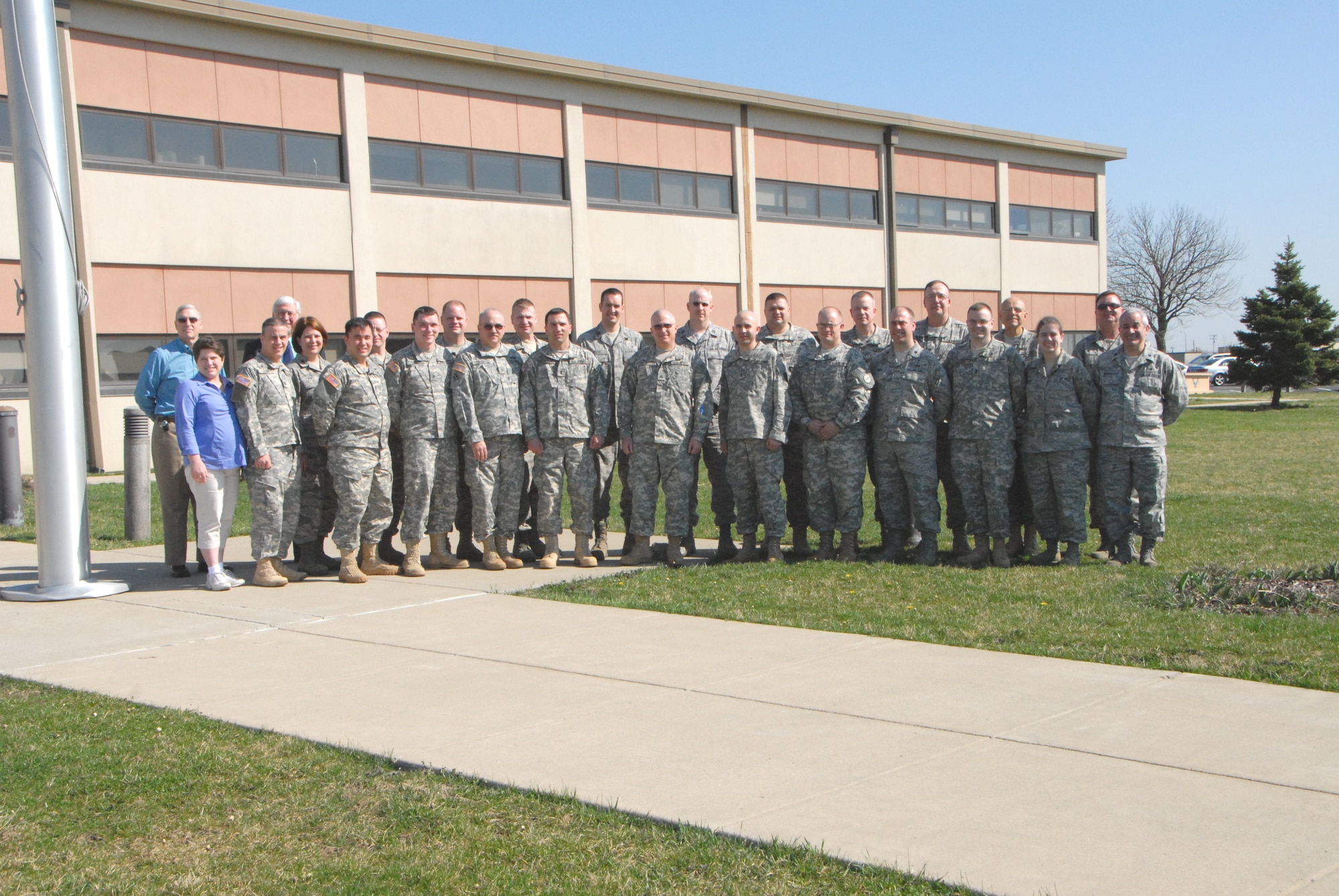 In today's times it is important to be resourceful.  Having this insight, Chaplain, Lt Col James P. Jaeger, Wing Chaplain, 107AW, hosted the 2012 New York National Guard Joint Chaplain Training at the Niagara Falls Air Reserve Station March 20, 2012. (Air Force Photo/ Tech Sgt. Catherine Perretta)