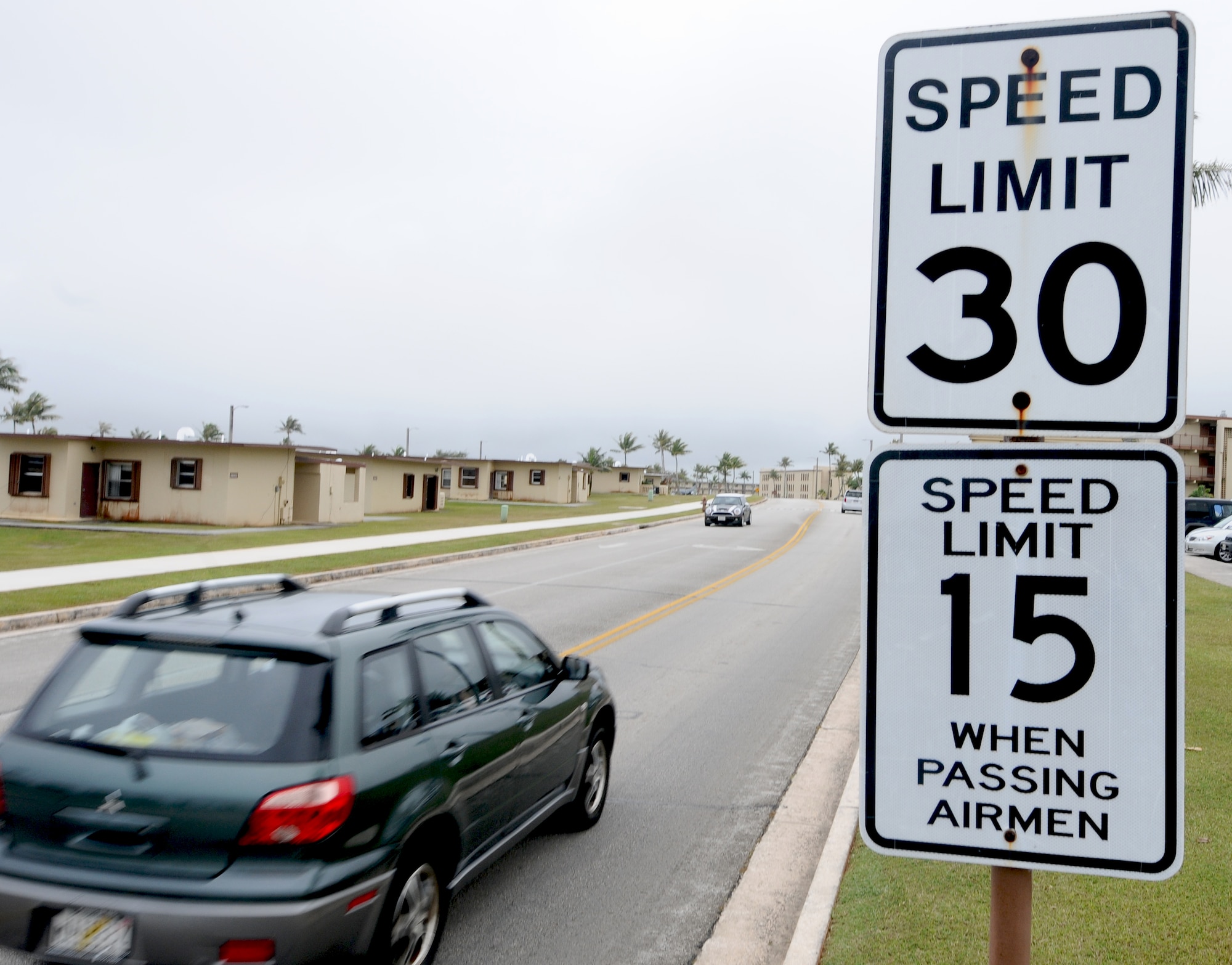 ANDERSEN AIR FORCE BASE, Guam-- There are guidelines and safety tips everyone must know before running the roads around base. (U.S. Air Force photo by Senior Airman Benjamin Wiseman/Released)