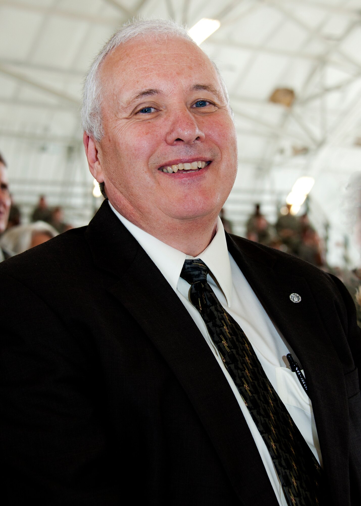 Dr. Bruce Simpson, the executive director for the Air Armament Center, will retire April 3, ending a government career that saw tremendous growth in weapons technology, including the development of the next generation of precision-guided weapons.  (U.S. Air Force photo/Samuel King Jr.)