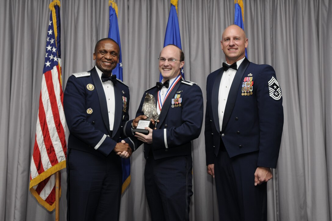 Air Force District of Washington Annual Award Winner, CGO category,  Capt Joseph Walters of the 11th Wing. 