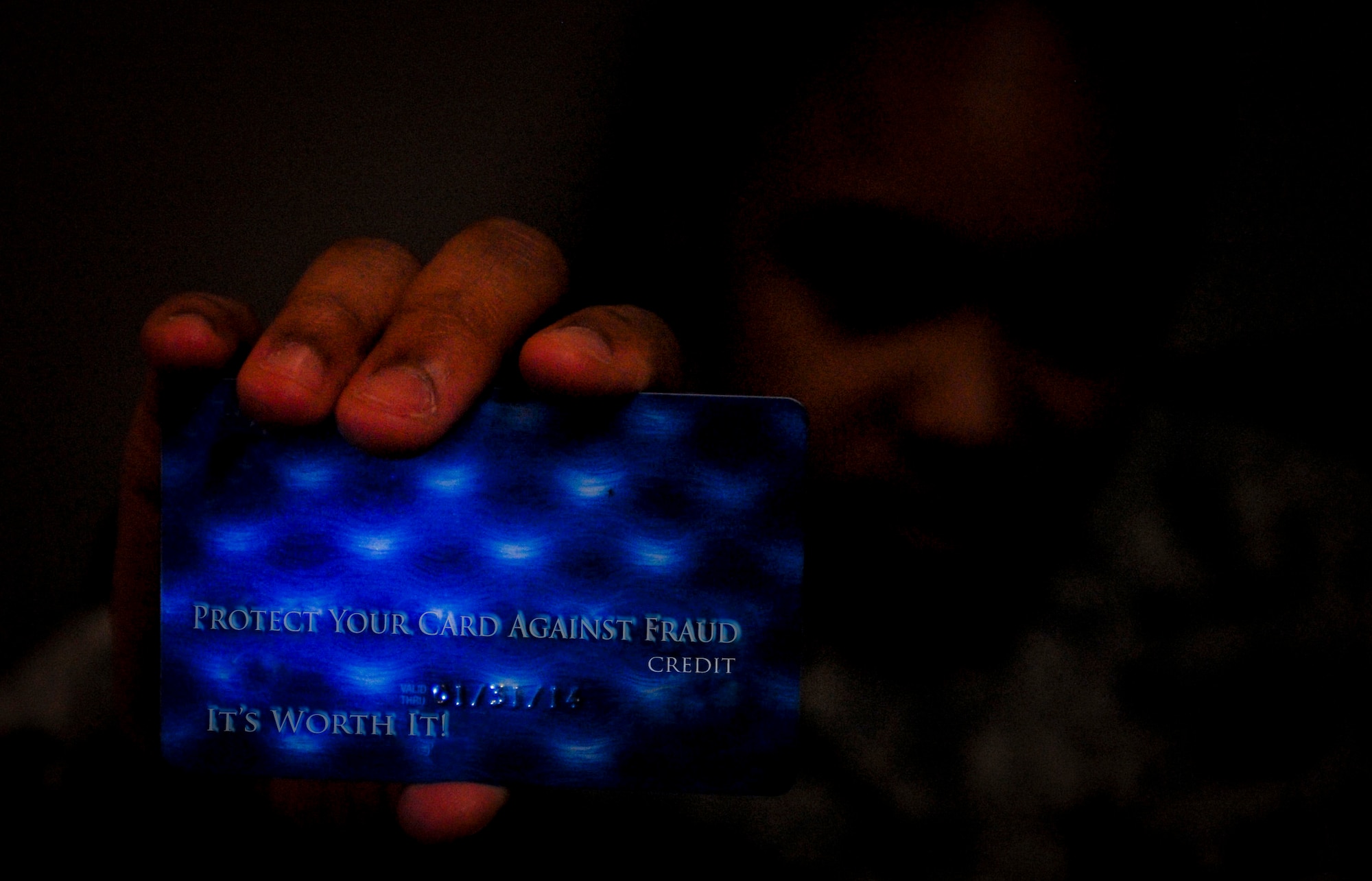 GOODFELLOW AIR FORCE BASE, Texas-- According to U.S. Army Criminal Investigation Division, in the last few months there have been an unusual amount of credit card fraud cases at Goodfellow as well as Presidio of Monterey, Calif. If your credit card is lost, stolen or has been misused, report it immediately. (U.S. Air Force illustration/ Airman 1st Class Michael Smith)