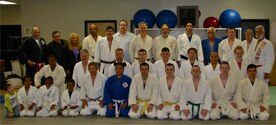 Joint Base Charleston hosted United States Judo Association President Gary Goltz at JB Charleston - Weapons Station March 7. Goltz was in town to conduct a free seminar for the Samurai Judo Association, the largest club in the U.S. Judo Association, which provides free lessons to active-duty military. (Courtesy photo)