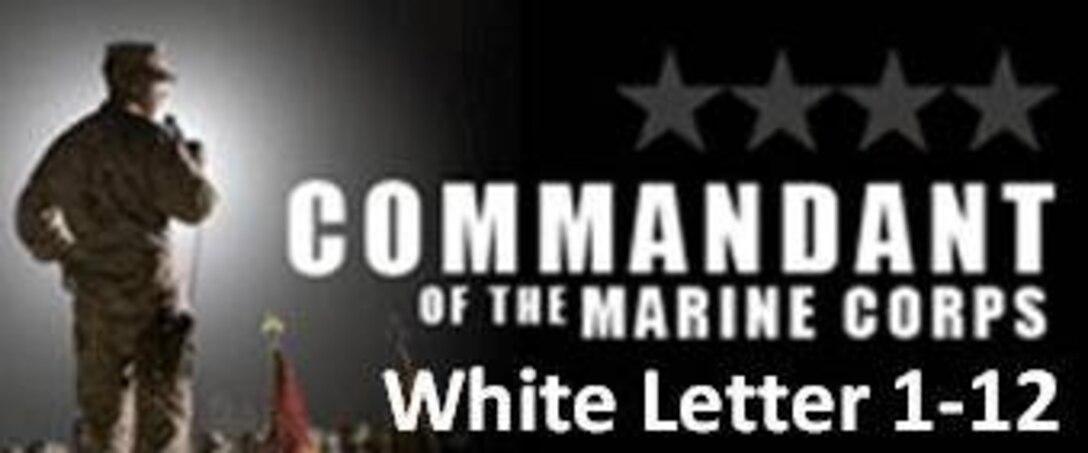 CMC White Letter 1-12, Leadership and Conduct