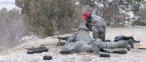 The 302nd SFS spent the February Unit Training Assembly completing their annual heavy weapons qualification. (U.S Air Force photo/Tech. Sgt. Peter Dean)
