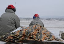 The 302nd SFS spent the February Unit Training Assembly completing their annual heavy weapons qualification. (U.S Air Force photo/Tech. Sgt. Peter Dean)