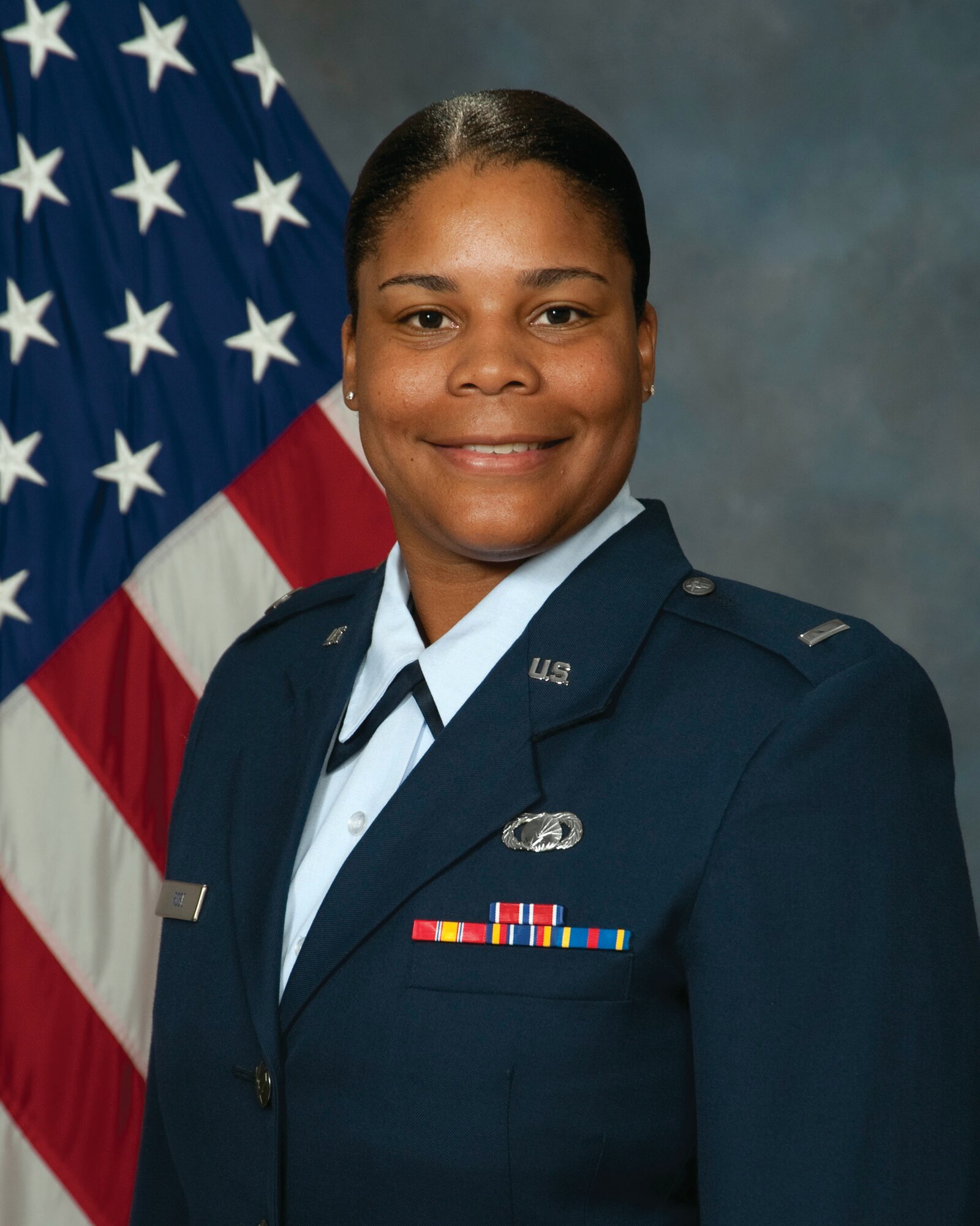 Lt. Roashelle Rose, a facility manager at AFRL’s Munitions Directorate in Eglin, Florida, received a Technology Rising Star award at the 16th annual Women of Color STEM Technology Conference. (Air Force Image)