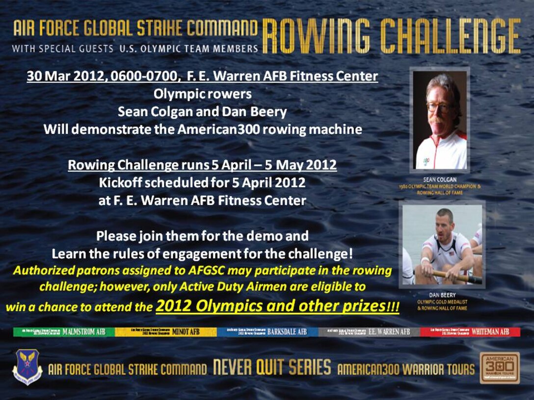 Describes the American 300's Rowing Challenge