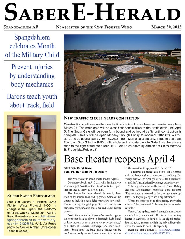 120329 Saber E-Herald March 29