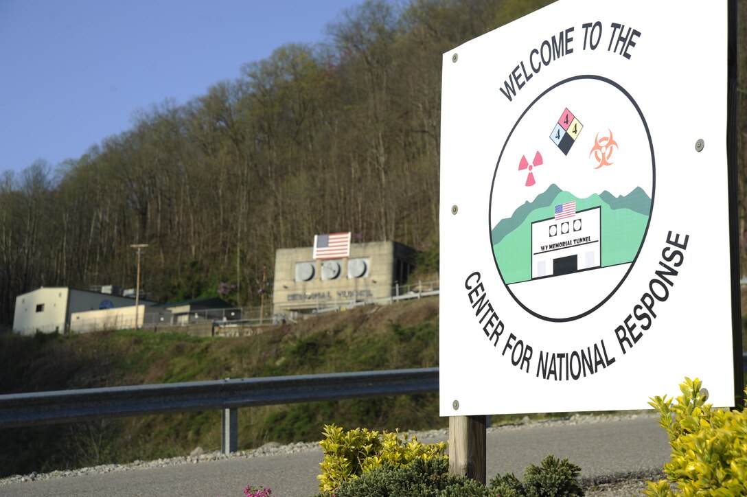 More than 55 Air Force District of Washington members trained at the Memorial Tunnel in Gallagher W.Va. for a two-week exercise March 19-30, code named Black Flag. The exercise was hosted by the Center for National Response, which is managed by the West Virginia National Guard as an element of the Joint Interagency Training and Education Center. The training site is ideal for consequence and crisis-management emergency response training. It provides a realistic environment where emergency response teams can readily practice techniques and is an excellent base for training on HAZMAT response, simulated agent testing, illicit chemical, biological, or drug laboratory entry and containment, EOD operations, underground search and rescue, counter terrorist tactics, and hostage rescue. (U.S. Air Force photo by Staff Sgt. Christopher Ruano)