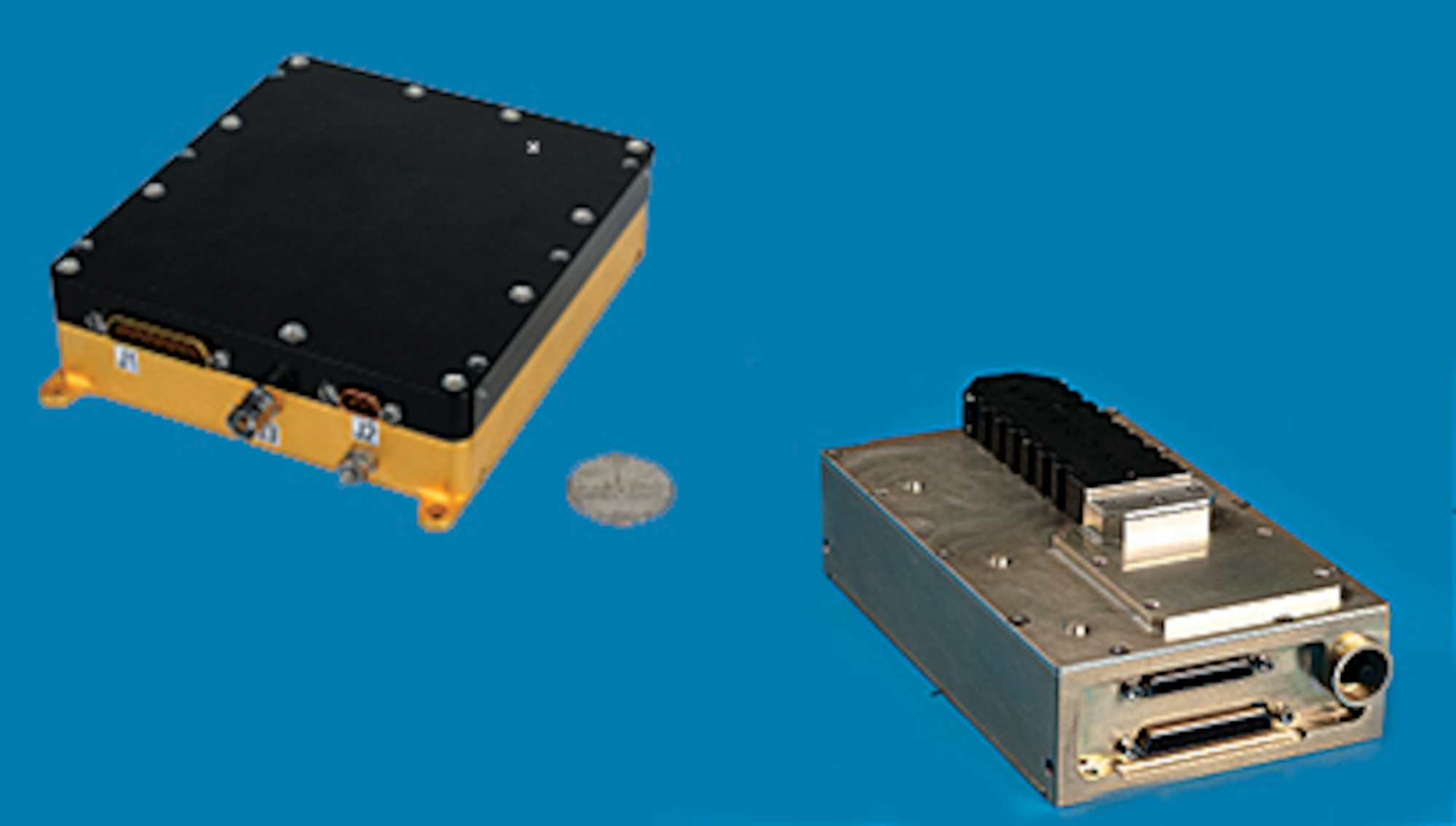 Miniature Common Data Link (Mini-CDL) is a small, lightweight, low power, low cost CDL system for use on small RPAs (Remotely Piloted Vehicles) for dissemination of ISR data.  (AFRL Image)