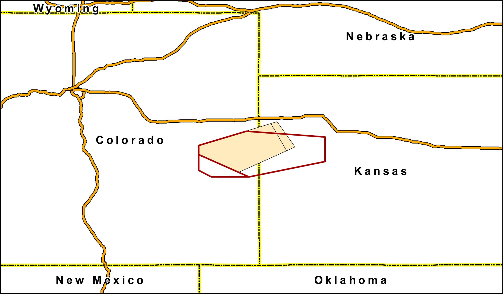 Proposed modification of the Cheyenne Military Operations Area