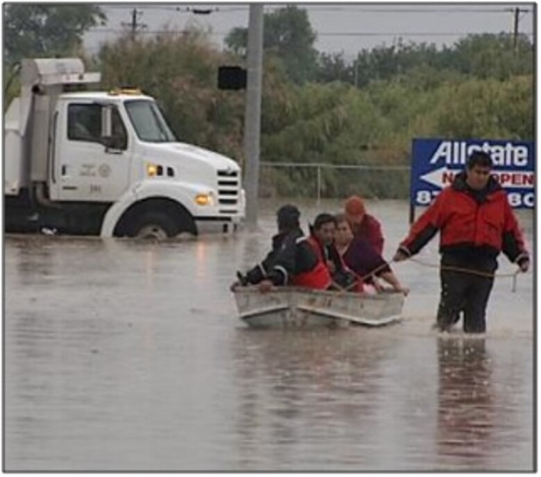 NORTHWEST EL PASO, T.X.-- Flood 