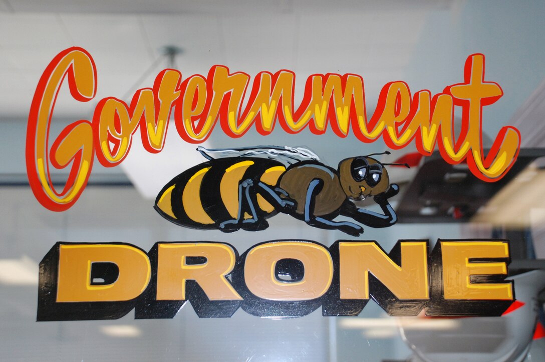 Lee Jensen showed his sense of humor in his work, such as this sign he painted on an office door for a "Government Drone." Bonneville Lock and Dam is known for many things, like history and hydropower, but artwork? Lee Jensen, who worked there between 1991 and 2001, left his mark ... in a very creative way.