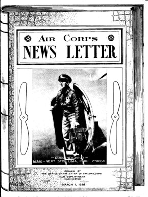 The Air Corps News Letter



