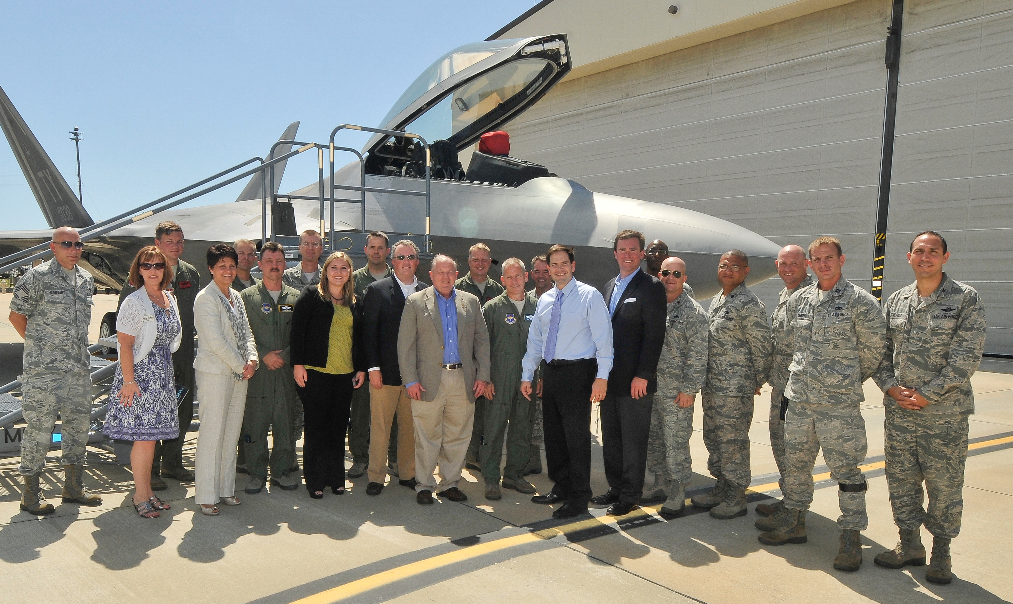 Florida Senator Rubio Visits Tyndall Tyndall Air Force Base Article Display