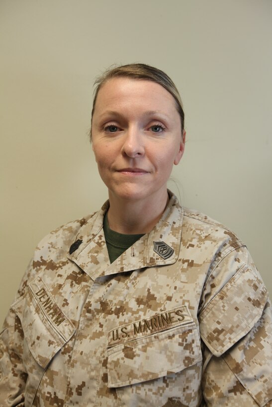 Master Sgt. Kathryn Denham, will spend the next three years as a congressional liaison for the Marine Corps.