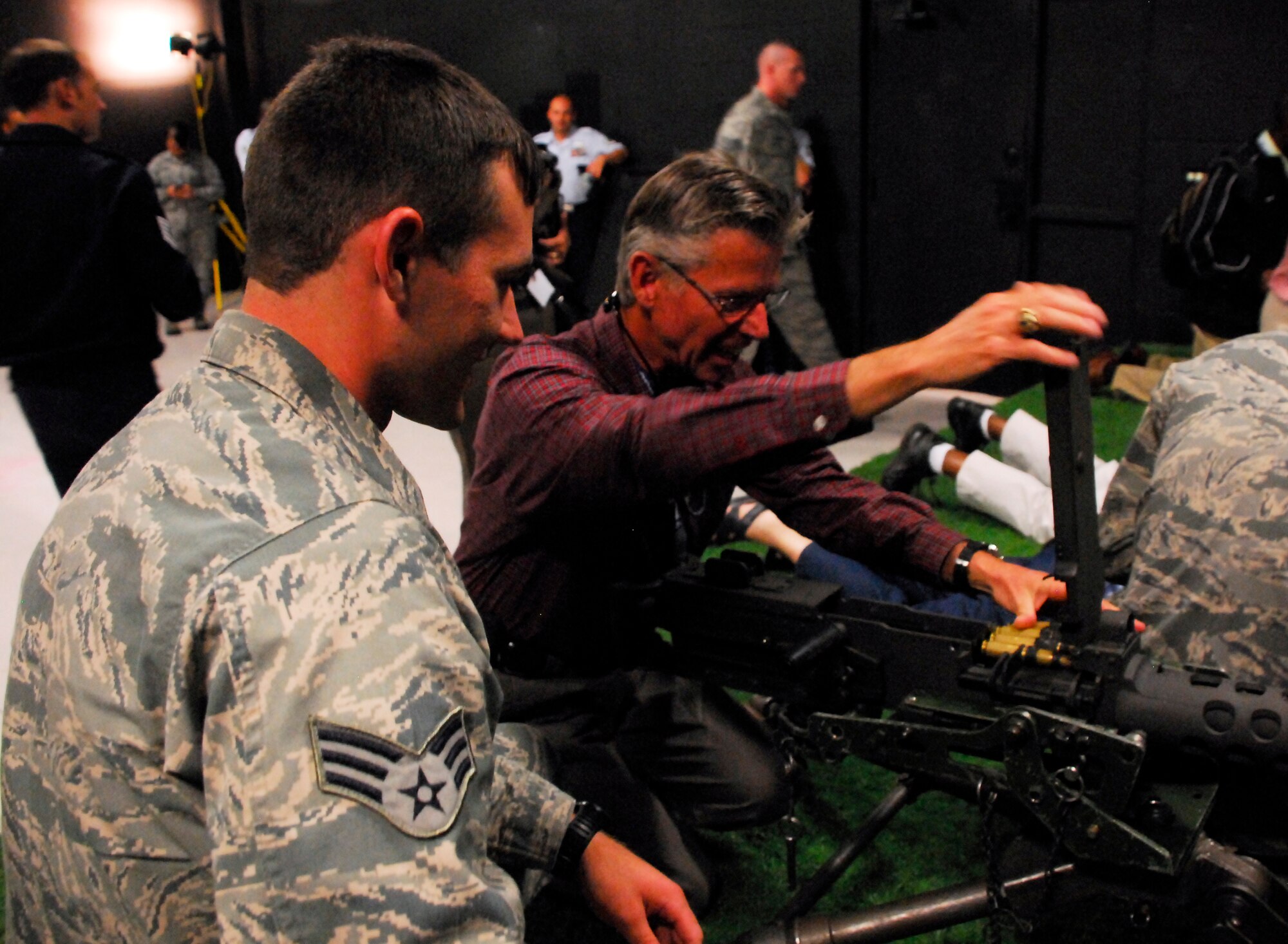 Nine influencers from throughout the 336th Recruiting Squadron’s 75,000 square-mile zone were introduced to Air Force Special Operations a well as science, technology, engineering, and math, career fields here April 23-24. (U.S. Air Force photo)