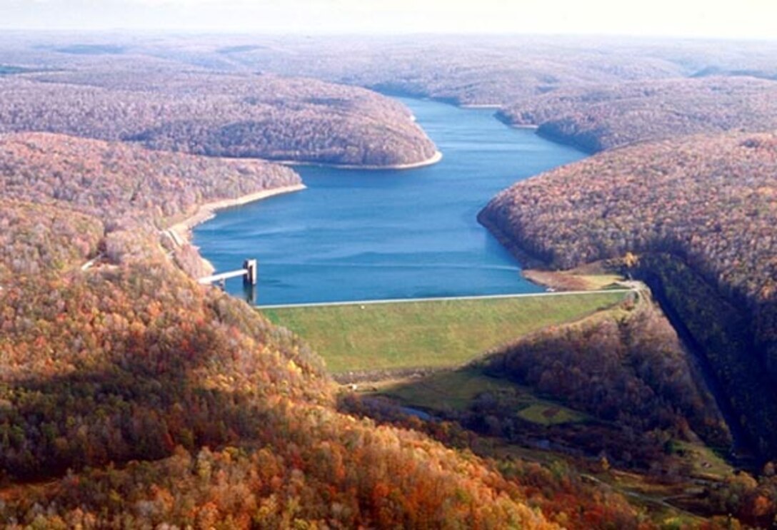 PENNSYLVANIA — The Risk Management Center is currently providing support to the Pittsburgh District's for its East Branch Clarion River Dam Safety Initiative. The district has begun site preparation for the construction of a 4-foot utoff wall to remedy seepage issues of the 60-year-old dam near Wilcox, Pa.