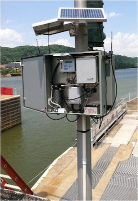 WEST VIRGINIA — A new data collection platform placed on the Ohio River at Martins Ferry, W.V., will transmit river and precipitation data once every hour and allow lock and dam operators more time for preparation in a weather event.