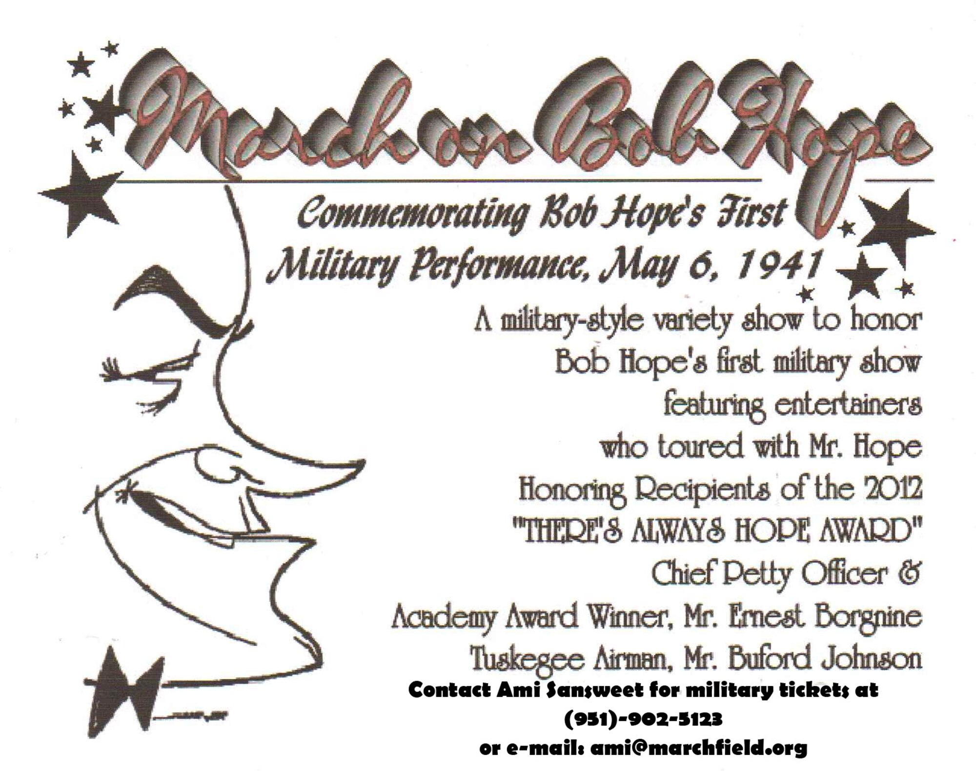 March on Bob Hope