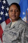 Tech. Sgt. Nina Stubbs, of the 5th Special Operations Squadron, was recently selected as the Air Force’s Force Support NCO of the Year for 2011.  (Courtesy photo.)