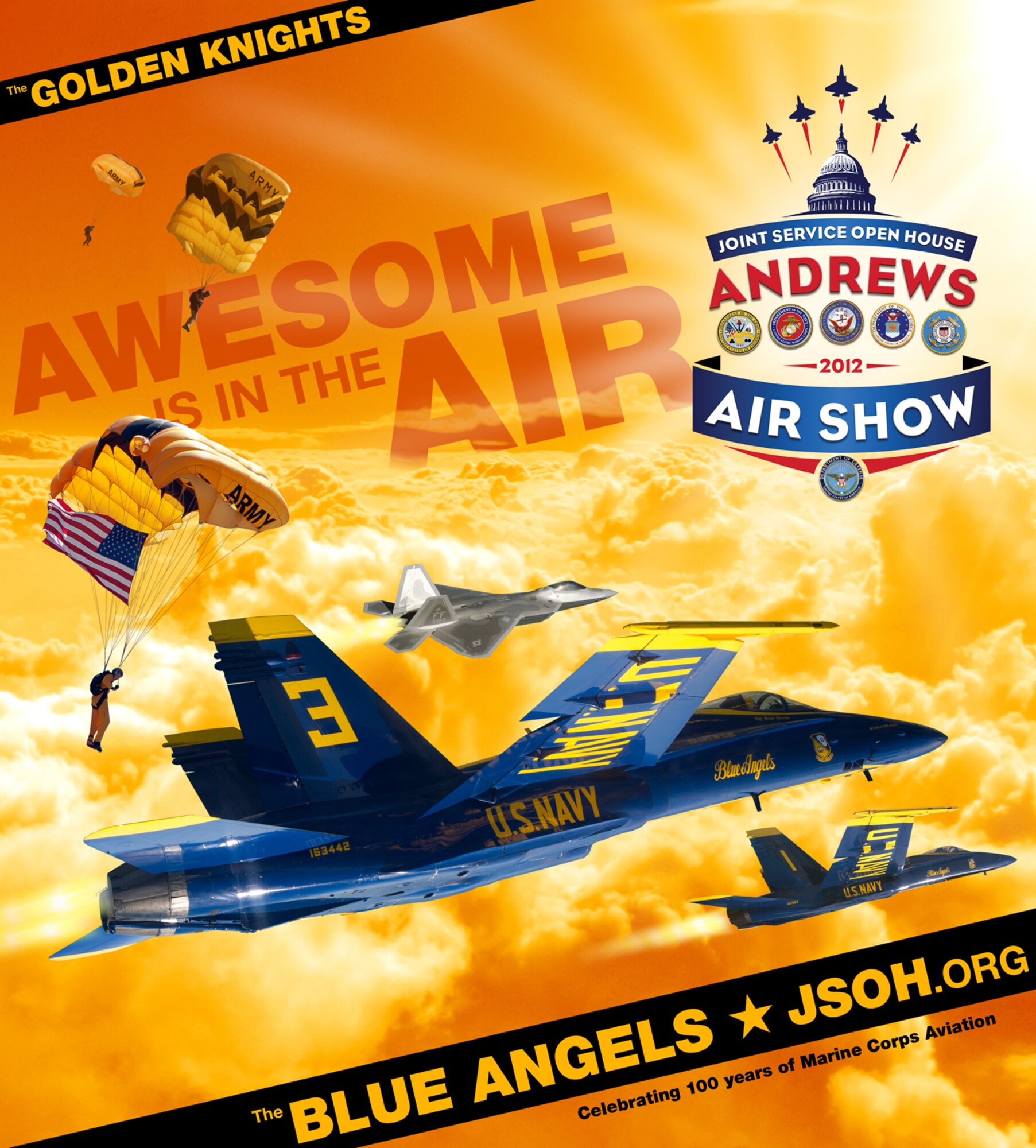 the 2012 Joint Service Open House is scheduled for May 18-20 at Joint Base Andrews, Md.