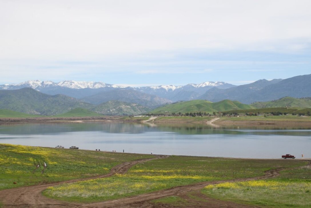 This scenic view of Success Lake and the mountains beyond is the reward for hiking Rocky Hill.